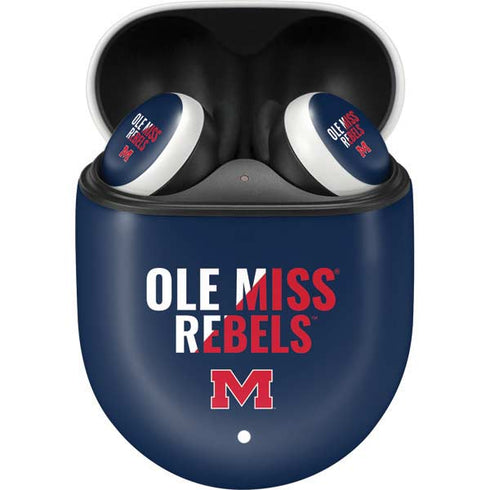 University of Mississippi Ole Miss Rebels Google Pixel Buds Skin